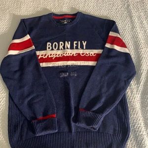 Born Fly sweater, 2X